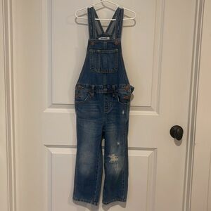 Like New Kid’s Overalls - Old Navy Distressed Pant Overalls. Size XS (5)